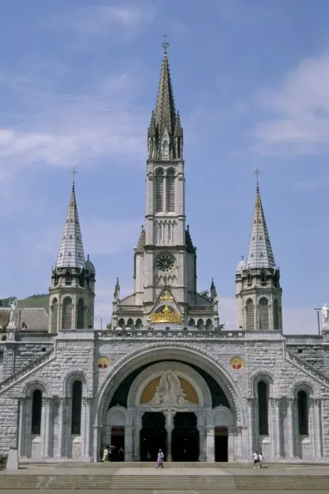 Framed Print : Basilica du Rosaire (Basilica Notre Dame du Rosaire), Lourdes, Midi Pyrenees