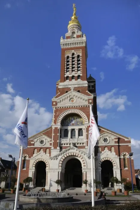 Framed Print : Basilica of Notre Dame de Brebieres, Albert, Somme, France, Europe Framed Print : Basilica of Notre Dame de Brebieres, Albert, Somme, France, Europe