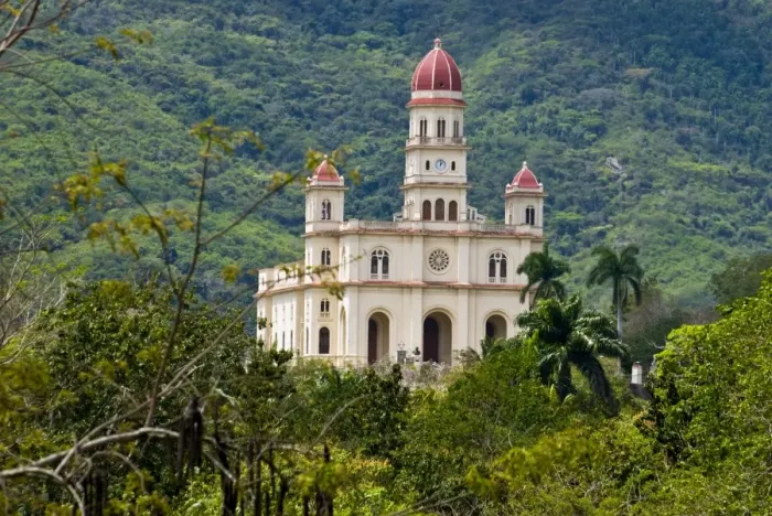 Framed Print : Basilica de Nuestra Senora del Cobre, El Cobre, Cuba, West Indies, Caribbean