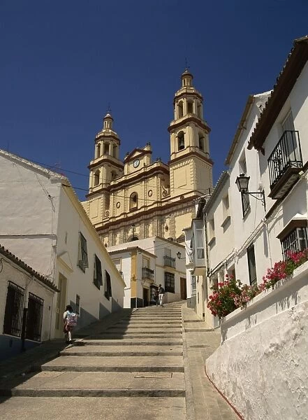 The Basilica, Olvera, Andalucia, Spain, Europe