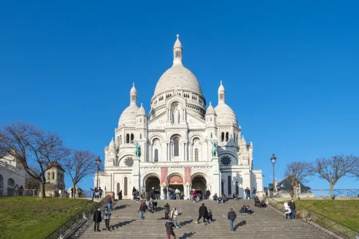 Framed Print : Basilica of Sacre Coeur, Montmartre, Paris, France, Europe Framed Print : Basilica of Sacre Coeur, Montmartre, Paris, France, Europe
