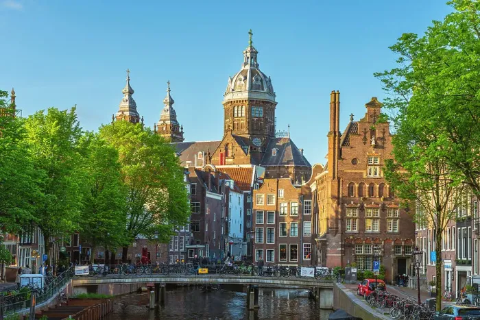 Framed Print : Basilica of Saint Nicholas, Amsterdam, The Netherlands, Europe Framed Print : Basilica of Saint Nicholas, Amsterdam, The Netherlands, Europe