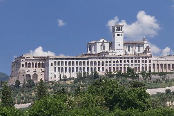 Basilica of San Francesco, UNESCO World Heritage Site, Assisi, Perugia District, Umbria