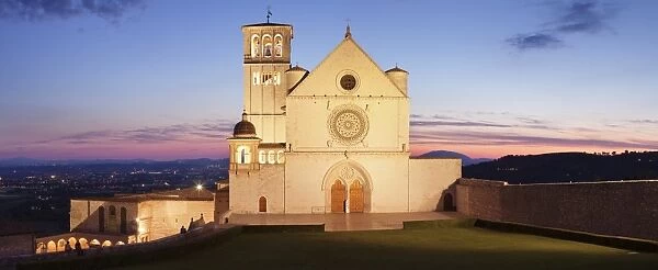Basilica of San Francesco, UNESCO World Heritage Site, Assisi, Perugia District, Umbria