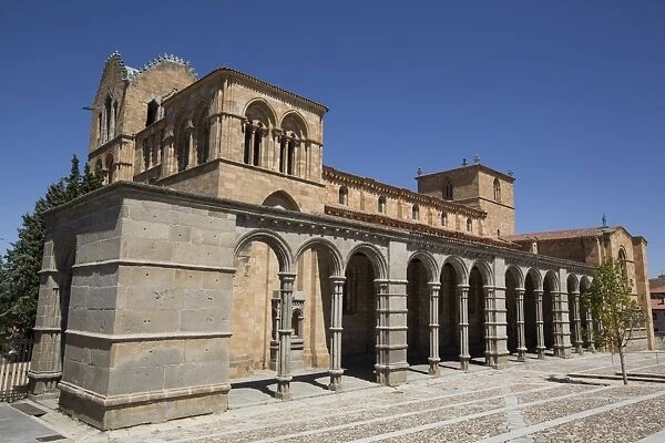 Basilica de San Vicente, Avila, UNESCO World Heritage Site, Castile and Leon, Spain