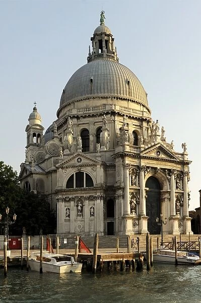 Basilica Santa Maria Della Salute, on the Grand Canal, Venice, UNESCO World Heritage Site