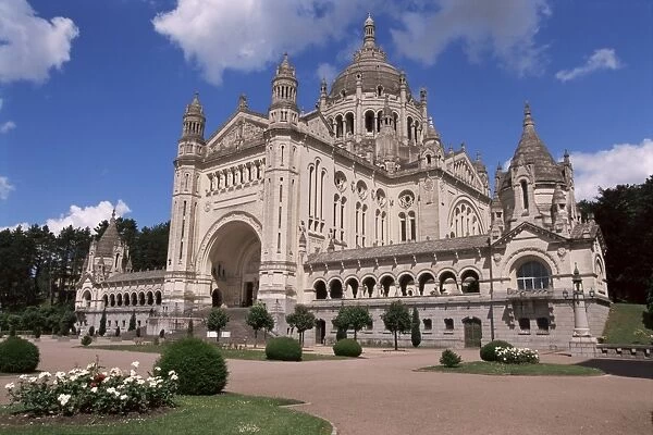 Basilica of St. Theresa, Lisieux, Basse Normandie (Normandy), France, Europe