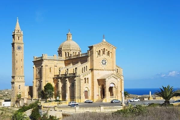 Basilica of Ta Pinu, Gozo Island, Malta, Mediterranean, Europe