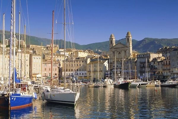 Bastia Harbour, Corsica, France, Europe