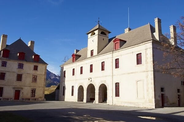 Bastioned village of Mont-Dauphin, Forte Vauban Place, UNESCO World Heritage Site