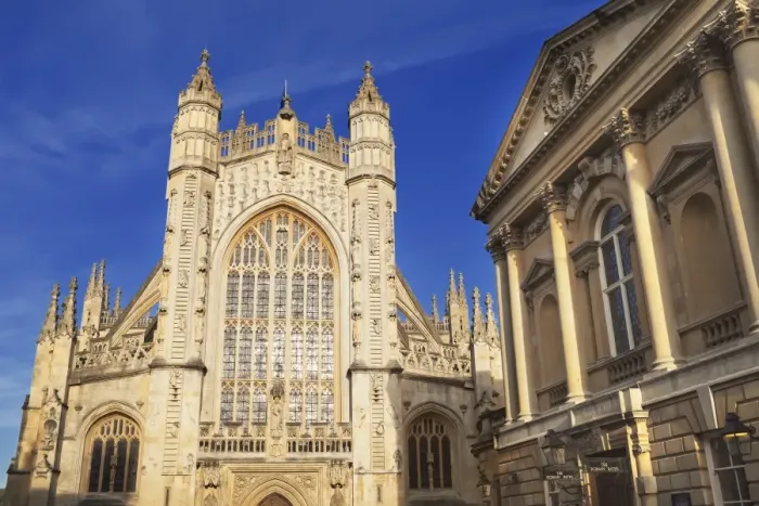 Framed Print : Bath Abbey and Roman Baths, Bath, UNESCO World Heritage Site, Somerset Framed Print : Bath Abbey and Roman Baths, Bath, UNESCO World Heritage Site, Somerset