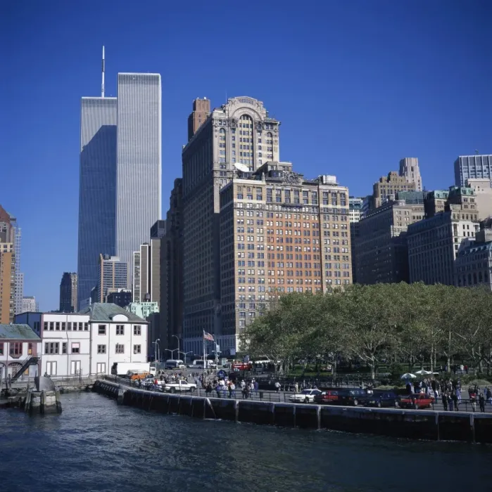 Framed Print : Battery Park at the southern tip of Manhattan Framed Print : Battery Park at the southern tip of Manhattan