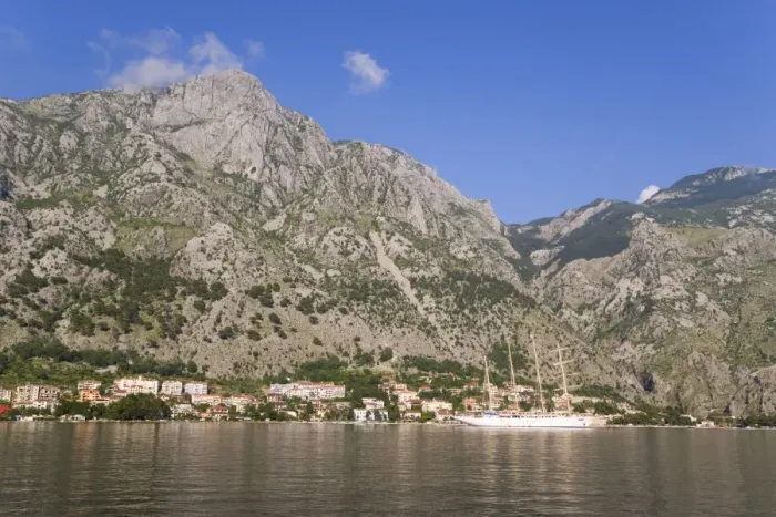 Framed Print : Bay of Kotorska and the Lovcen mountain range Framed Print : Bay of Kotorska and the Lovcen mountain range