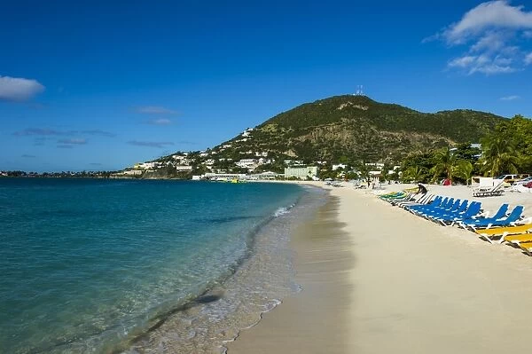 The bay of Philipsburg, Sint Maarten, West Indies, Caribbean, Central America
