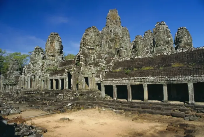 Framed Print : The Bayon Temple, Angkor, Siem Reap, Cambodia Framed Print : The Bayon Temple, Angkor, Siem Reap, Cambodia