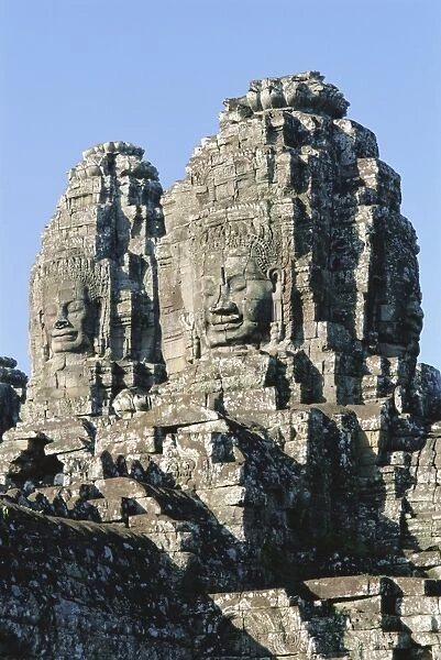 The Bayon Temple, Angkor, Siem Reap, Cambodia, Indochina, Asia