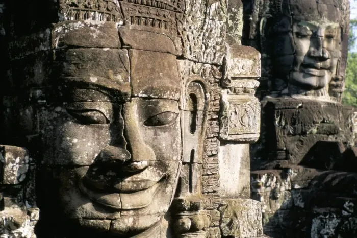 Framed Print : Bayon temple, Angkor, UNESCO World Heritage Site, Siem Reap, Cambodia, Indochina Framed Print : Bayon temple, Angkor, UNESCO World Heritage Site, Siem Reap, Cambodia, Indochina