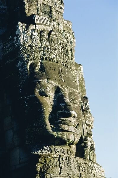 The Bayon Temple, Angkor Wat, Angkor, Siem Reap, Cambodia, Asia