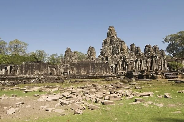 Bayon Temple, Buddhist, Angkor Thom, Angkor, UNESCO World Heritage Site