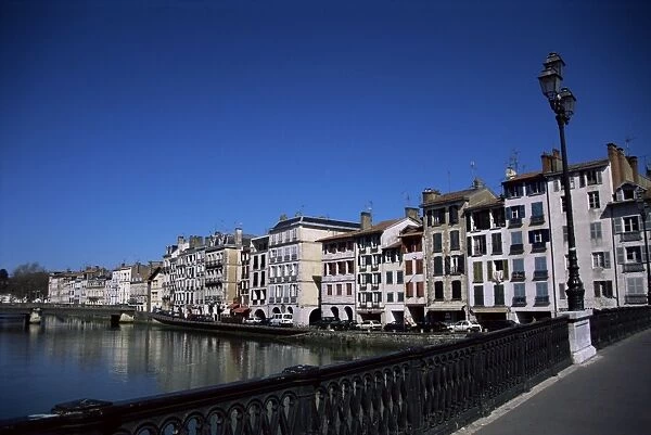 Bayonne on the River Adour, Pays Basque, Aquitaine, France, Europe