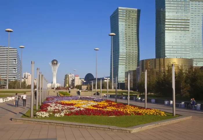Framed Print : Bayterek Tower, Astana, Kazakhstan, Central Asia, Asia