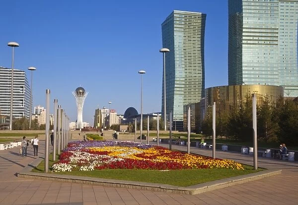 Bayterek Tower, Astana, Kazakhstan, Central Asia, Asia