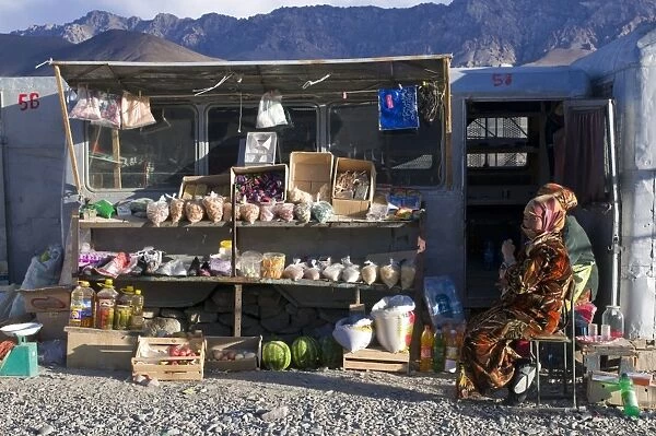 Bazaar of Murgab, Tajikistan, Central Asia, Asia