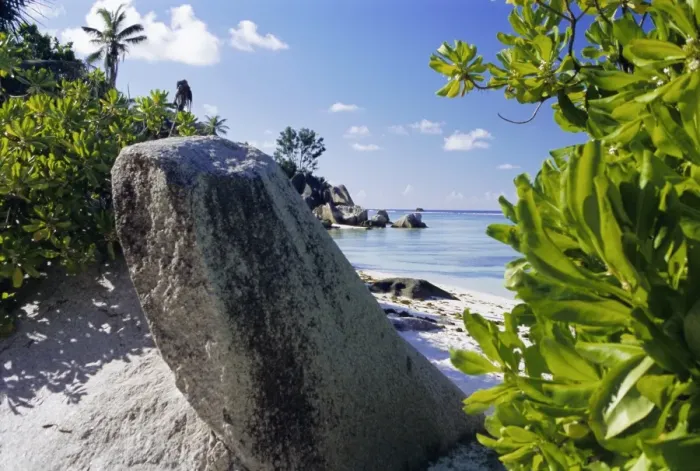 Framed Print : Beach, Anse Source d Argent Framed Print : Beach, Anse Source d Argent