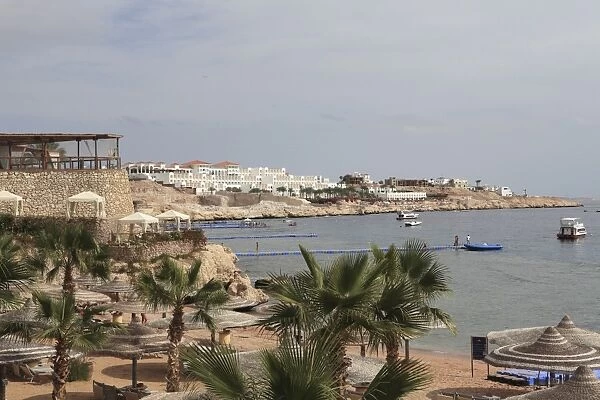 The beach area at the Savoy Resort at White Knight Beach, Sharm el-Sheikh