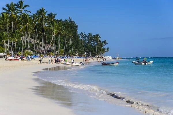 Beach of Bavaro, Punta Cana, Dominican Republic, West Indies, Caribbean, Central America