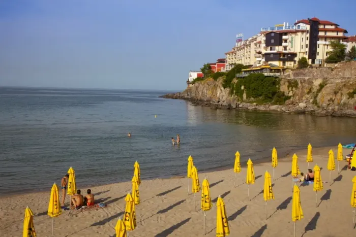 Framed Print : Front Beach on the Black Sea, Sozopol, Bulgaria, Europe Framed Print : Front Beach on the Black Sea, Sozopol, Bulgaria, Europe