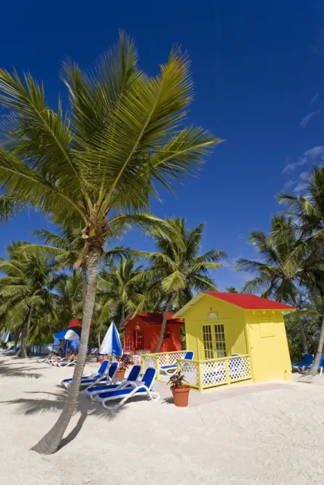 Framed Print : Beach cabana, Princess Cays, Eleuthera Island, Bahamas, West Indies, Central America Framed Print : Beach cabana, Princess Cays, Eleuthera Island, Bahamas, West Indies, Central America