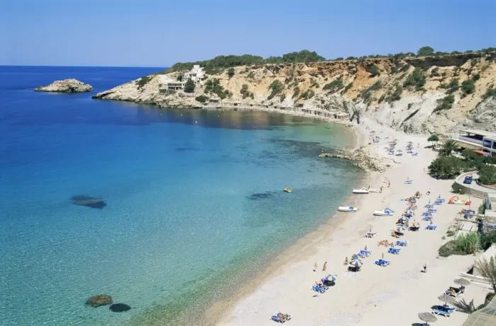 Framed Print : Beach, Cala d Hort Framed Print : Beach, Cala d Hort