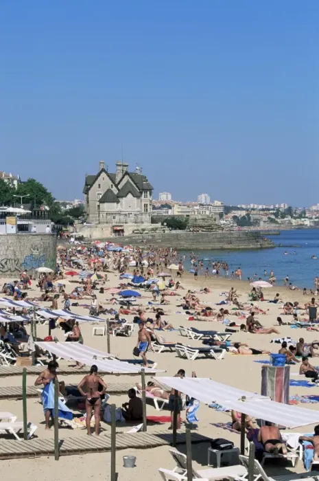 Framed Print : The beach, Cascais Framed Print : The beach, Cascais