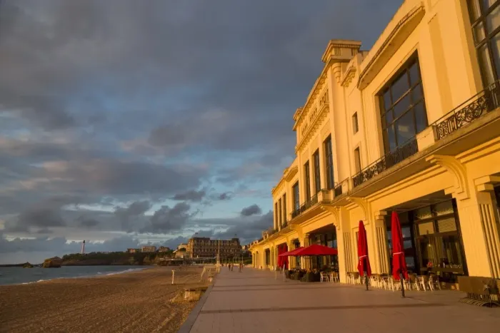 Framed Print : The beach, Casino and promenade in Biarritz, Pyrenees Atlantiques, Aquitaine, France Framed Print : The beach, Casino and promenade in Biarritz, Pyrenees Atlantiques, Aquitaine, France