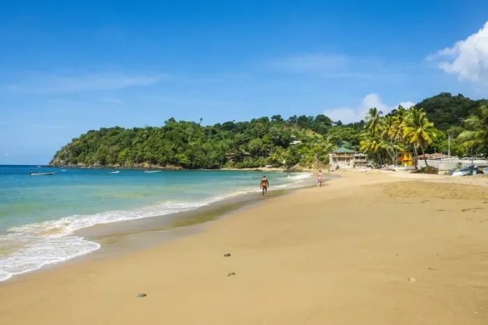 Framed Print : Beach of Castara, Tobago, Trinidad and Tobago, West Indies, Caribbean, Central America Framed Print : Beach of Castara, Tobago, Trinidad and Tobago, West Indies, Caribbean, Central America