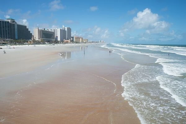 The beach at Daytona Beach, Florida, United States of America, North America