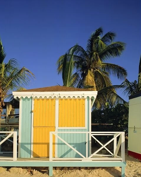 Beach hut, Dickenson Bay