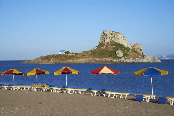Framed Print : Beach on Kefalos Bay looking out to Kastri Island, Kos, Dodecanese, Greek Islands, Greece, Europe Framed Print : Beach on Kefalos Bay looking out to Kastri Island, Kos, Dodecanese, Greek Islands, Greece, Europe