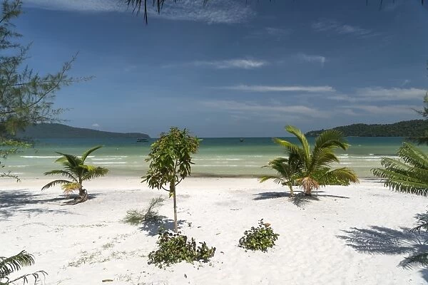 Beach of Koh Rong Samloem island, Cambodia, Indochina, Southeast Asia, Asia