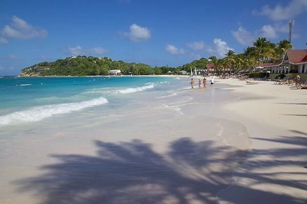 Beach, Long Bay, Antigua, Leeward Islands, West Indies, Caribbean, Central America