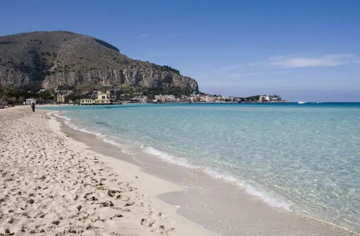 Framed Print : Beach, Mondello Framed Print : Beach, Mondello