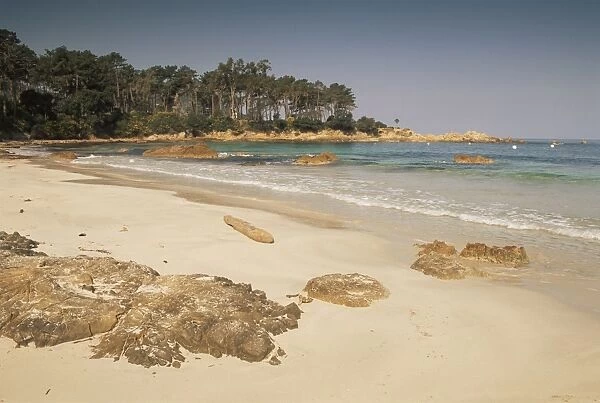 Beach near Propriano, Corsica, France, Mediterranean, Europe