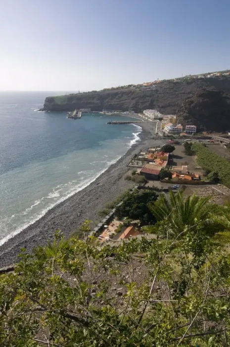 Framed Print : The beach of Playa Santiago, La Gomera, Canary Islands, Spain, Atlantic, Europe Framed Print : The beach of Playa Santiago, La Gomera, Canary Islands, Spain, Atlantic, Europe