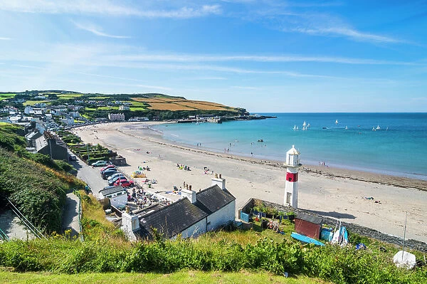 Beach of Port Erin, Isle of Man, crown dependency of the United Kingdom, Europe
