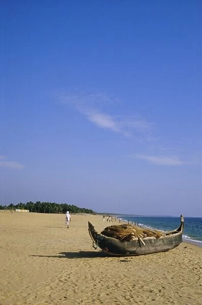 The beach at Quilon