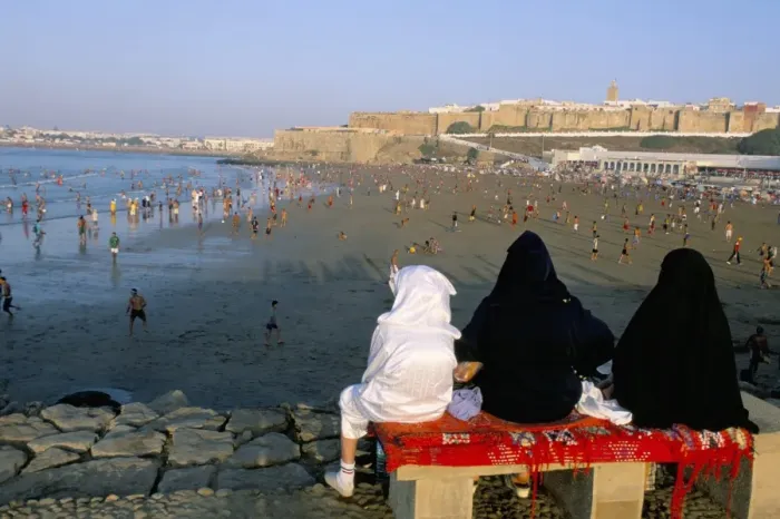Framed Print : The beach, Rabat Framed Print : The beach, Rabat