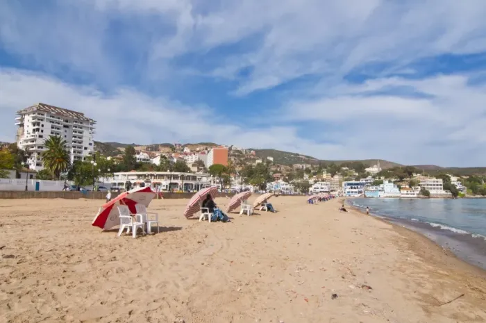 Framed Print : Beach of Rizi Amour, Annaba, Eastern Algeria, North Africa, Africa Framed Print : Beach of Rizi Amour, Annaba, Eastern Algeria, North Africa, Africa