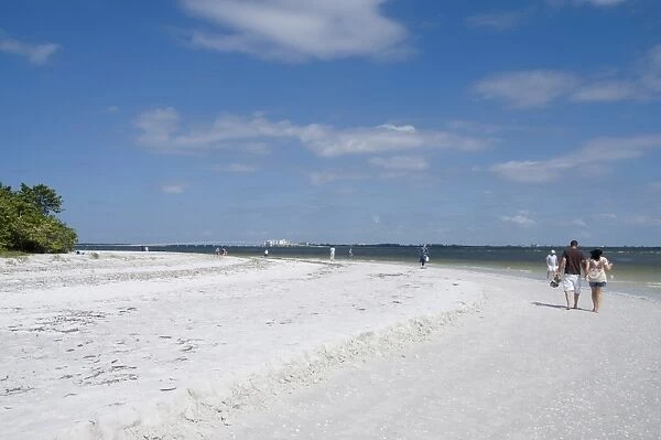Beach, Sanibel Island, Gulf Coast, Florida, United States of America, North America