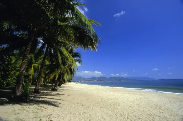 Framed Print : Beach, which stretches for 6 kilometers Framed Print : Beach, which stretches for 6 kilometers